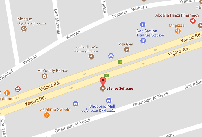 eSense Amman Location